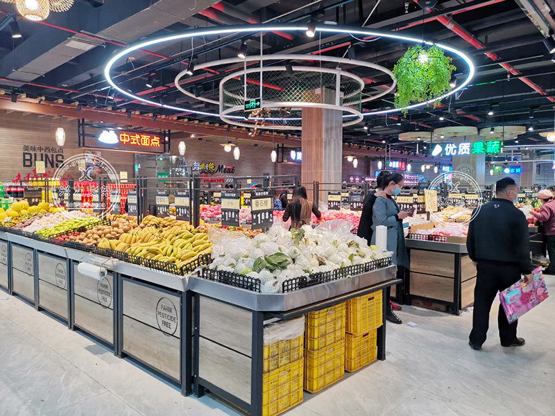 生鲜超市 — 水果蔬菜架（1）