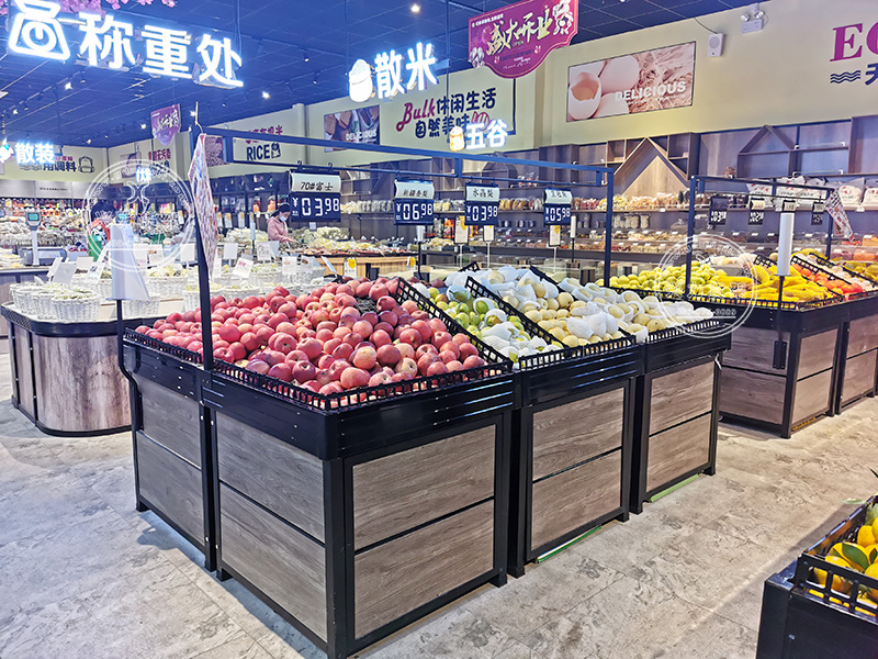 生鲜超市 — 水果蔬菜架（6）