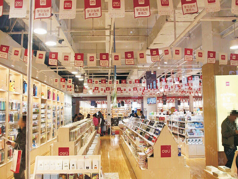图书文具店双面货架C