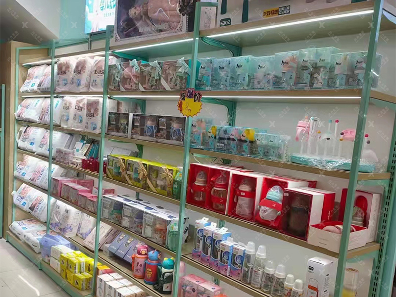 母婴单面货架A